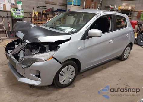 2024 Mitsubishi Mirage Es/Le from USA, damaged, VIN ML32AUHJ1RH021340